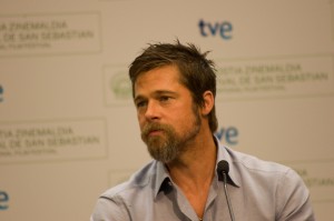 Brad Pitt with beard