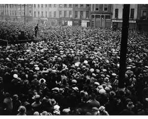 Michael Collins at Rally