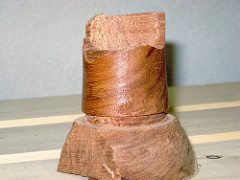 broken woodturning