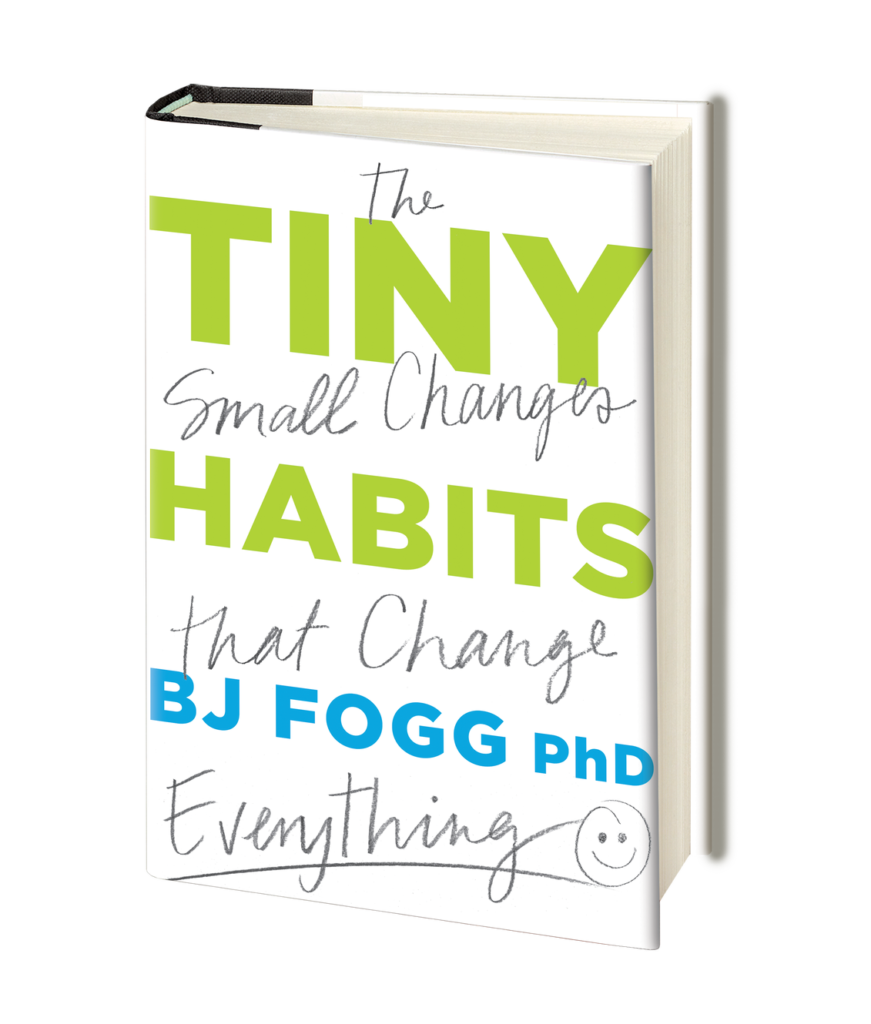 Book cover for Tiny Habits